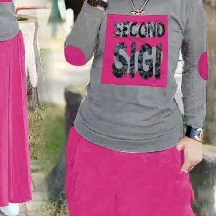 ♤ SETELAN SIGN SECOND KULOT / SETELAN WANITA / SETELAN WANITA MUSLIM /SETELAN KEKINIAN ◘