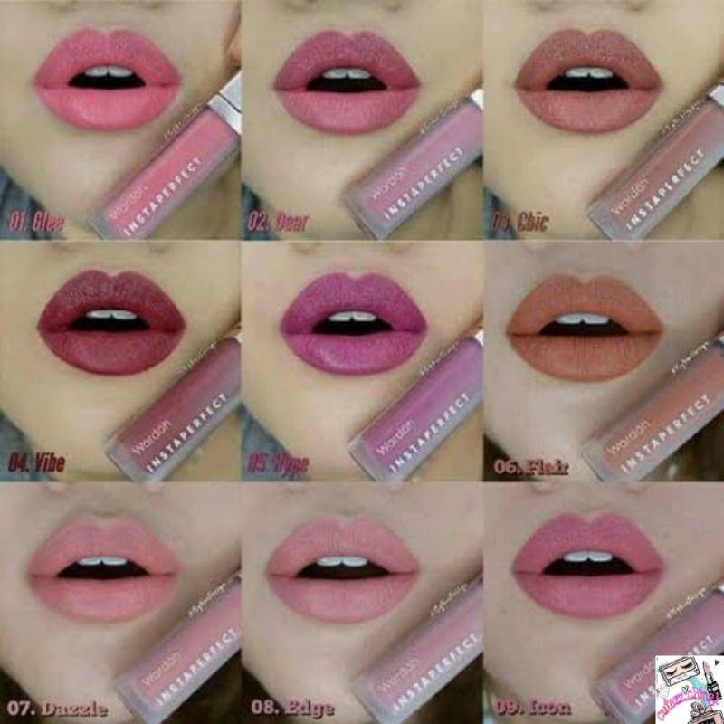 ☃Cutezz_Ching1☃Wardah Instaperfect Mattesetter Lip Matte Paint 5.5g