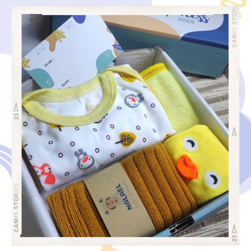 NALAEL Hampers bayi Kado Lahiran Murah Lucu dan Bagus Gift Newborn - HEMAT