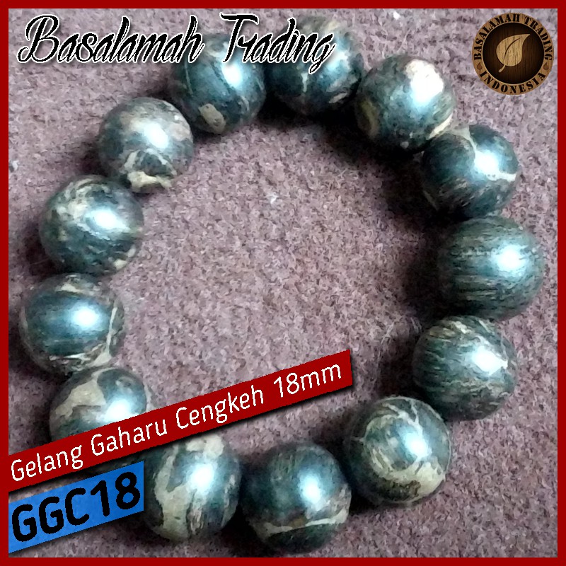 Gelang Gaharu Cengkeh 18mm