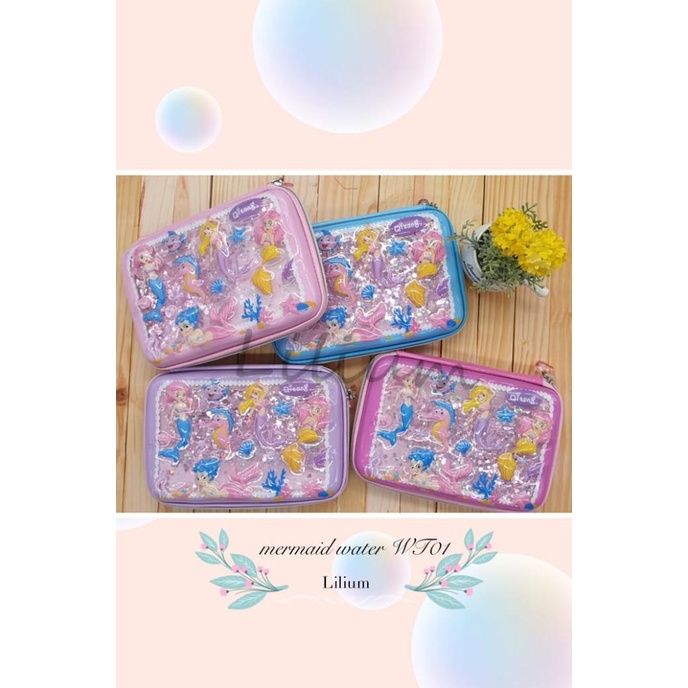 

TERLARIS Kotak Pensil Hardcase Mermaid Water WT01 model smiggle/TEMPAT PENSIL AESTHETIC/TEMPAT PENSIL ANAK PEREMPUAN/TEMPAT PENSIL LUCU/TEMPAT PENSIL 3D/TEMPAT PENSIL TRANSPARAN/TEMPAT PENSIL LUCU/TEMPAT PENSIL KOREA/TEMPAT PENSIL KAIN/TEMPAT PENSIL