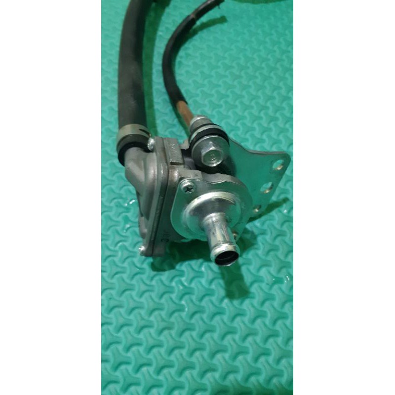 emisi atau zais atau buang gas honda beat karbu