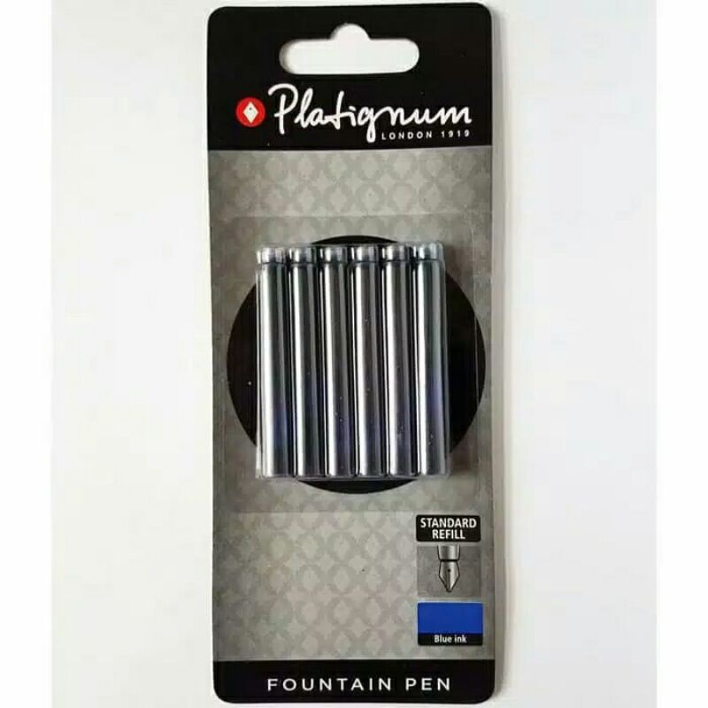 

Platignum Refill Ink Cartridge / Tinta Platignum Studio dan Vibe Fountain