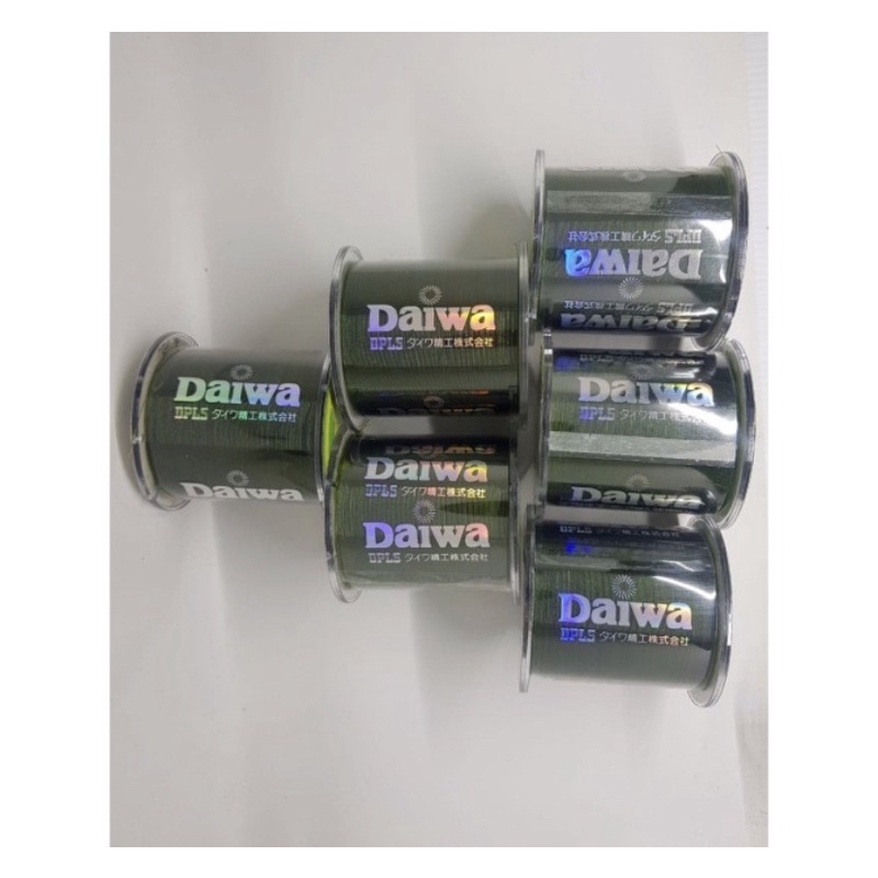 senar pancing daiwa justron ORIGINAL DAIWA warna hijau