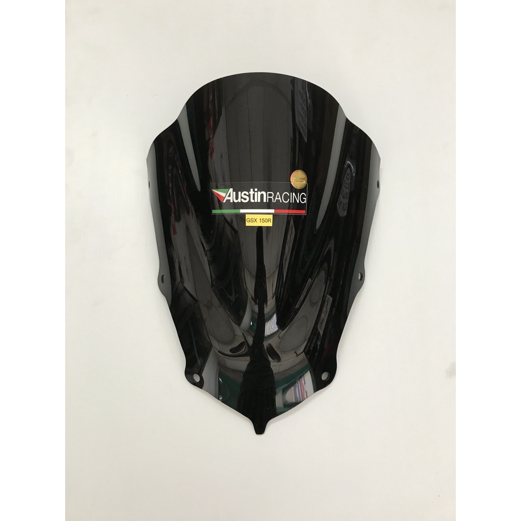 WindshielD Visor JENONG GSX150 AUSTIN RACING Thailand Black Beauty FREE TANKPAD AKSEOSRIS GSX150R