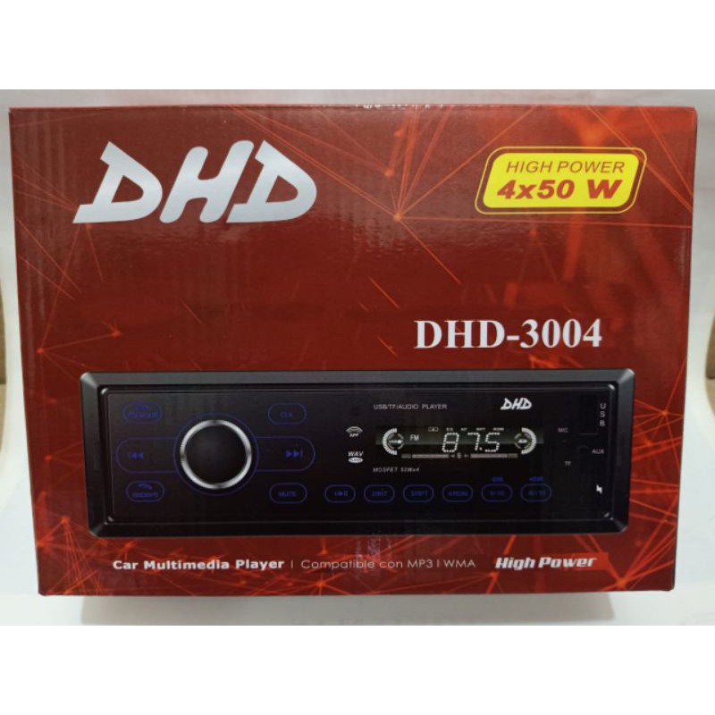 tape mobil single USB Bluetooth DHD-3004 radio
