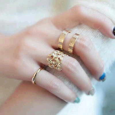 MORYMOSHI C10 Cincin 3pc Set Wanita Fashion Korea