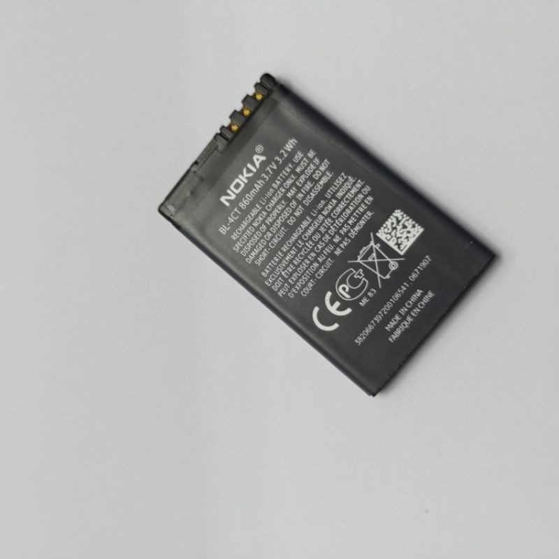 BATERAI BATRE NOKIA BL - 4CT BL4CT NOKIA X3-00 / 5310 / 5630 / 6600 ORIGINAL