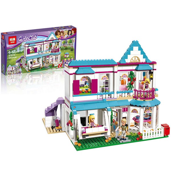LEGO LEPIN FRIENDS GIRLS CLUB 622 PCS SERI 01014 LEP-0052