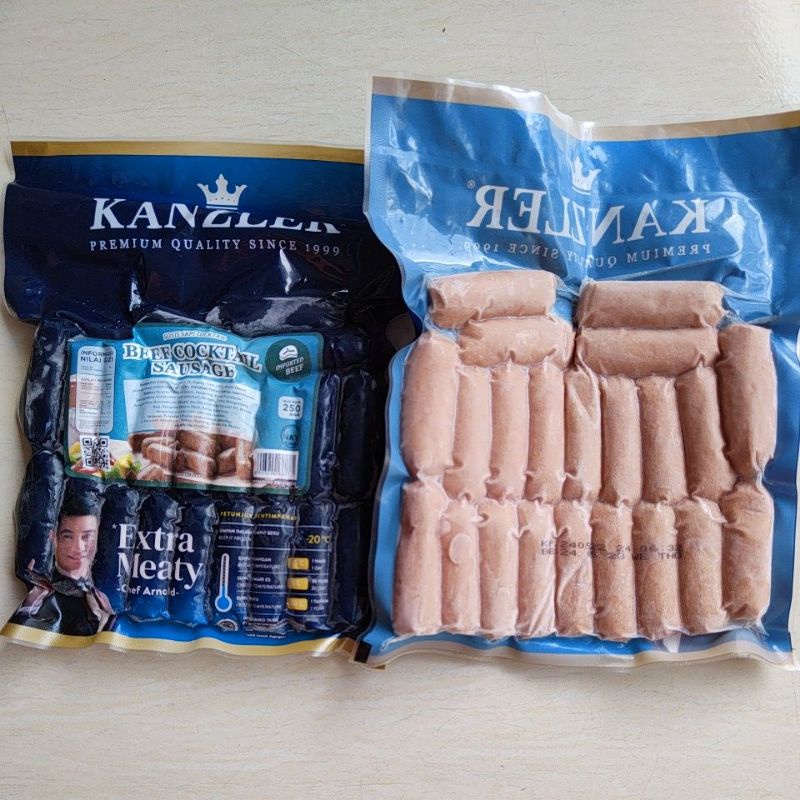 

Sosis Kanzler Cocktail ukuran 250 gr