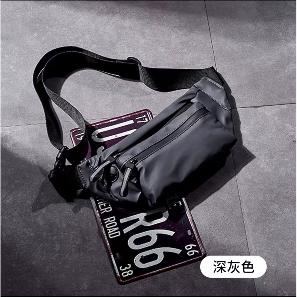 Tas Wanita Import Pinggang Selempang Waistbag Waist Bag JINPAIDI JPD002 002 Reflective 3M Parasut