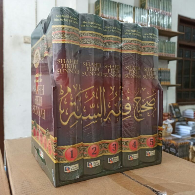 Kitab Shahih fikih sunnah (5 Jilid) hard cover + Box