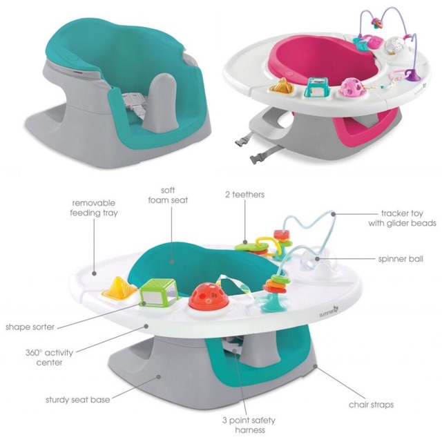 Summer Infant 4-1 seat / kursi makan bayi / kursi mainan