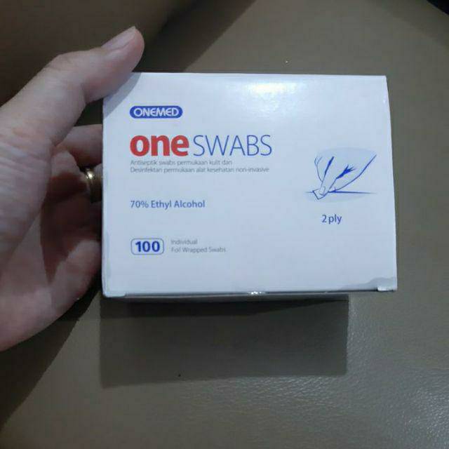 Alcohol Swab/ TISSUE ALKOHOL isi 100pcs (Tissue alcohol)