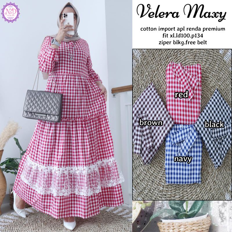 VELERA MAXY N&amp;D [READY] / DRESS MUSLIM KATUN