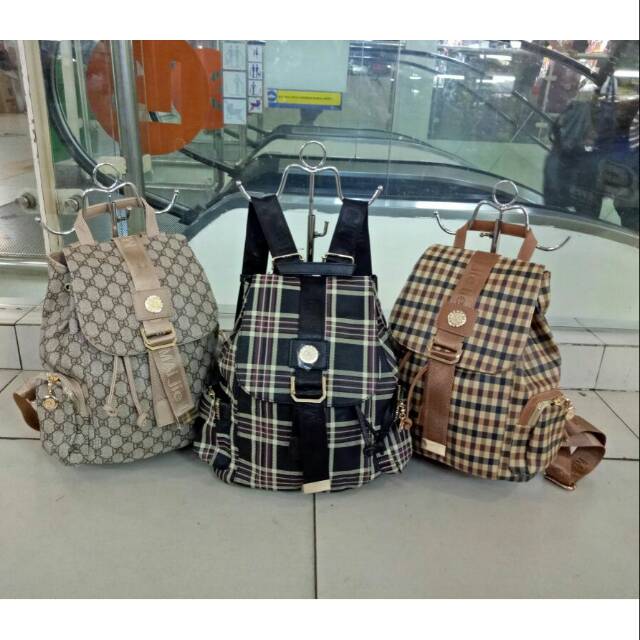 Mjl ransel serut bahan waterfroop,bahan awet cocok buat kerja atau kuliah..