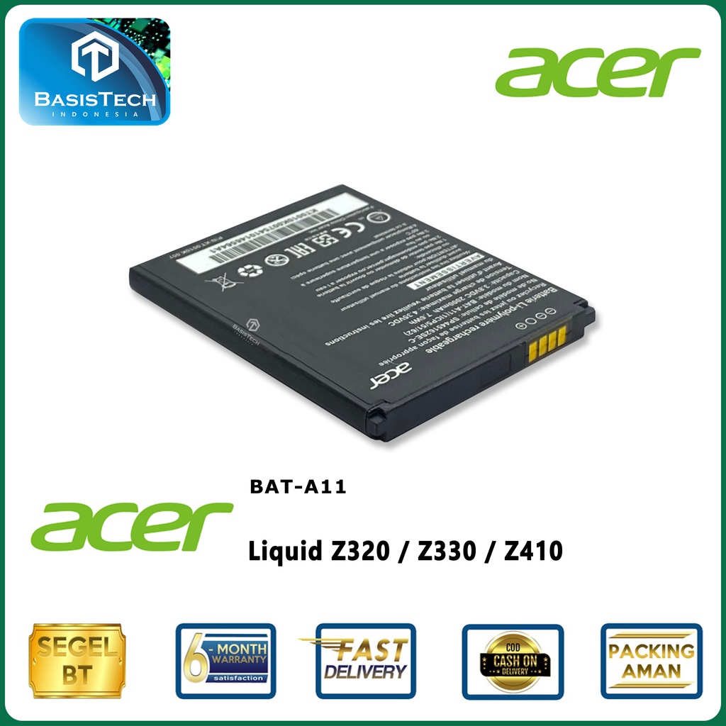 BATERAI ACER Z320 Z330 Z410 BAT-A11 - ORI99 GOOD QUALITY