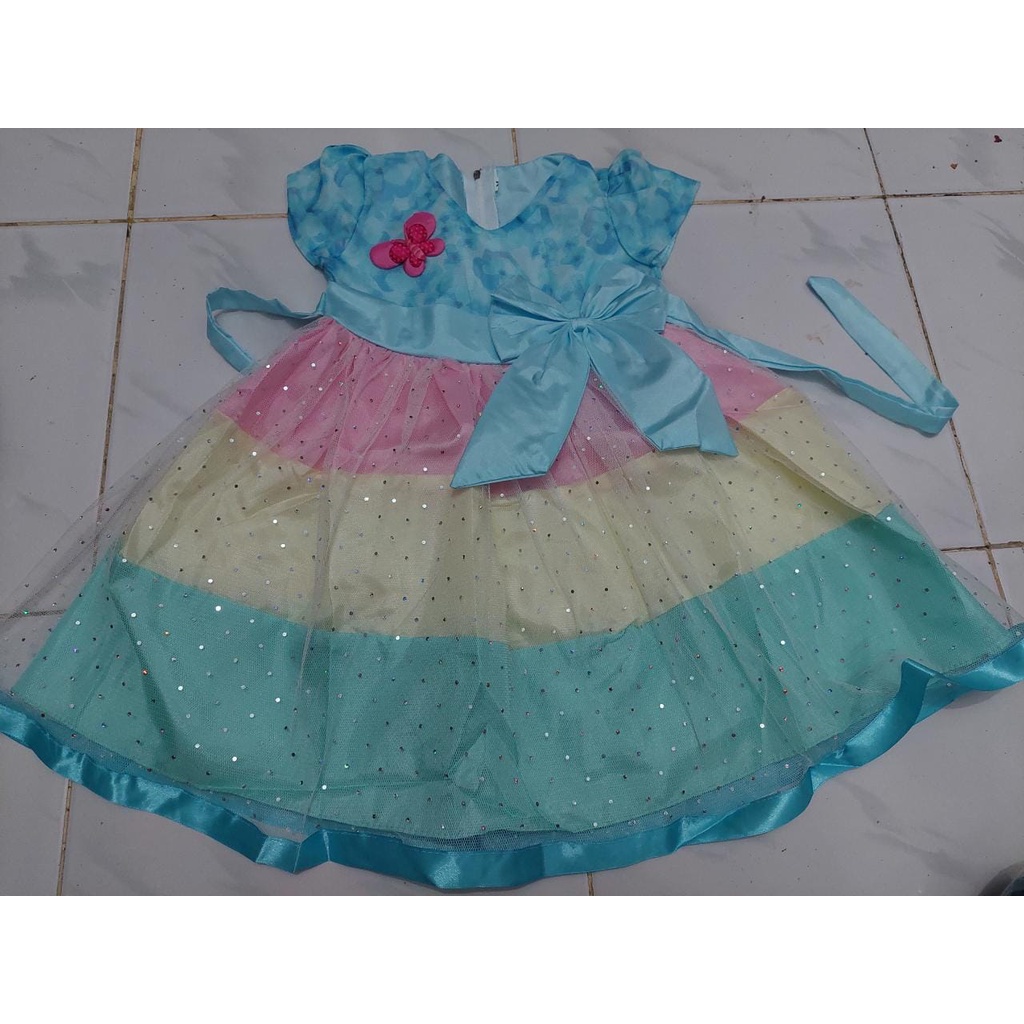 DRESS PELANGI SUSUN