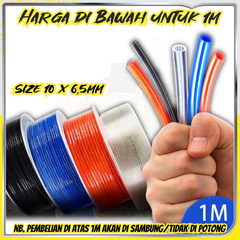 Jual Selang Kompresor Polyurethane Hose Pu Ukuran Od Mm X Mm Harga