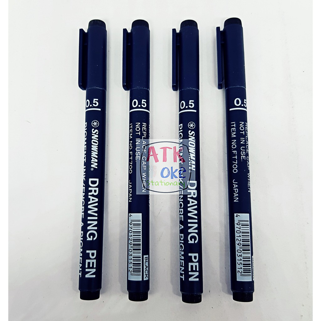 

Drawing Pen Snowman 0.5 Hitam