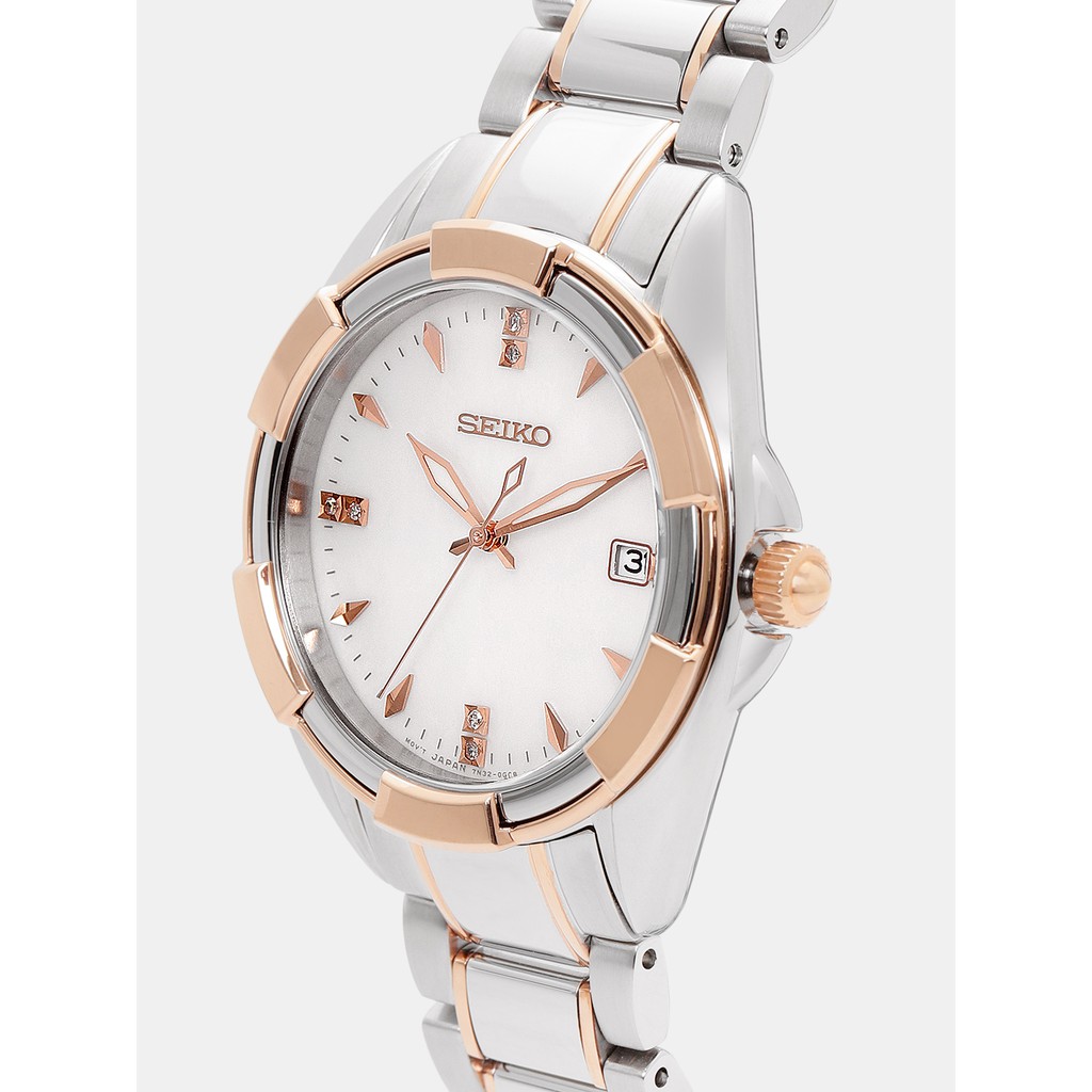 Seiko Ladies SKK888P1 Quartz Classic Sapphire - Jam Tangan Wanita SKK888