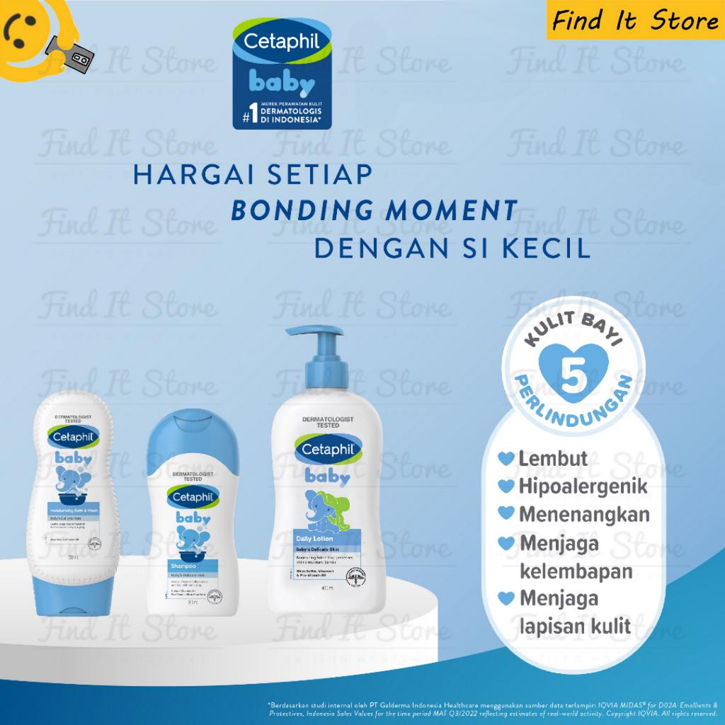 Cetaphil Baby Daily Lotion with Shea Butter Face &amp; Body - 400ml