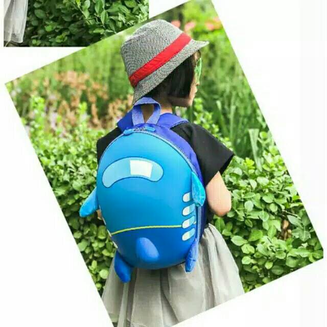 Tas ransel anak motif roket