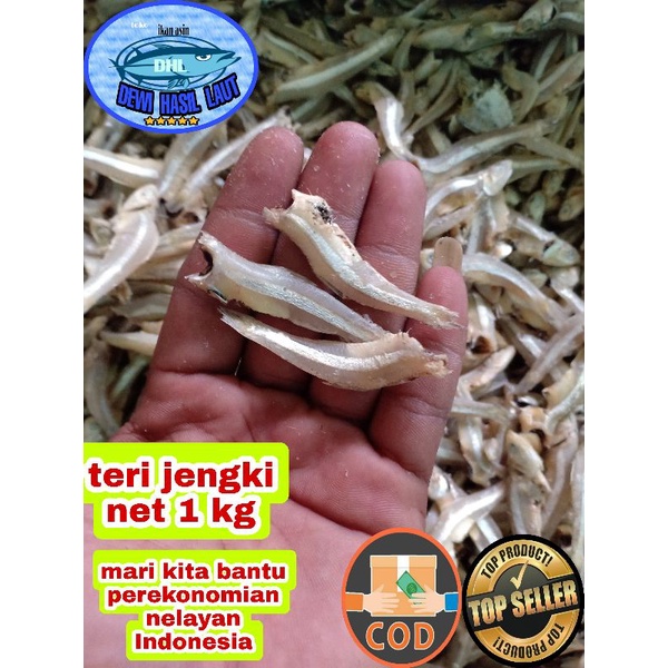 

Ikan asin teri jengki VIP 1 kg