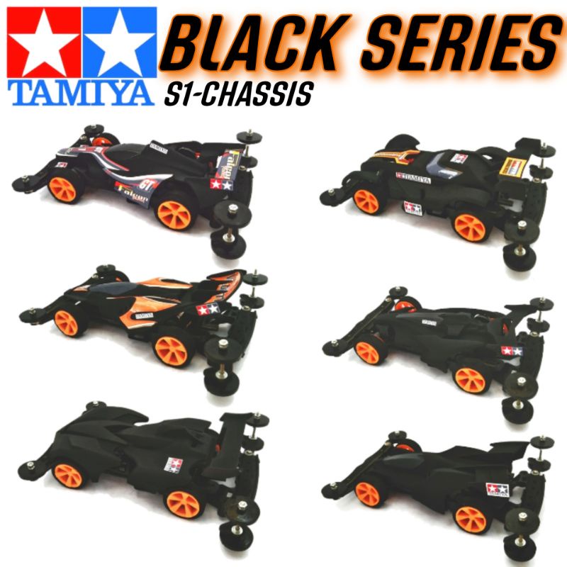 Rap Tamiya Black Series STO (#BUDAYAKAN BACA KET#) _ Mainan Mobil Tamiya Siap Balap Mini 4WD _ Maina