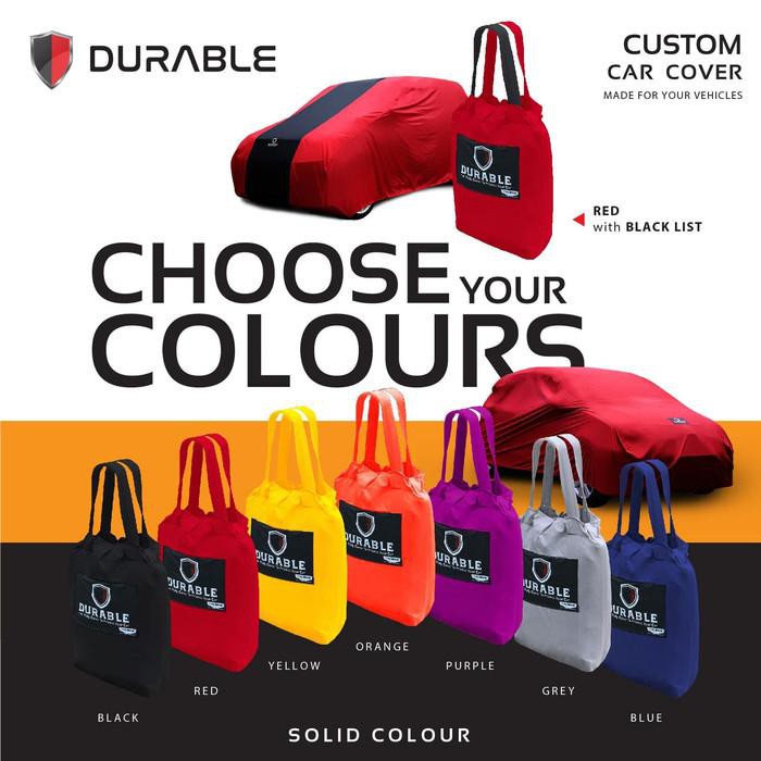 *Otomotif* HONDA MOBILIO 'DURABLE Premium" Tutup Mobil / Car Body Cover Orange - Biru