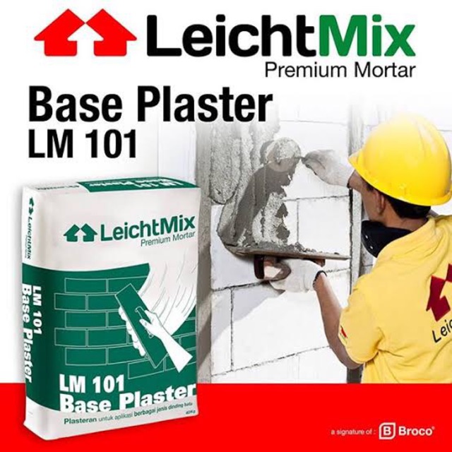 SEMEN MORTAR PLASTER | PLESTER BATA RINGAN LEICHTMIX LM-101 40 KG | SAK