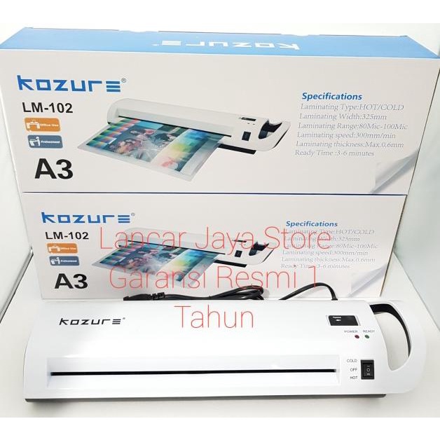 

823- Mesin Laminating Kozure Lm 102 - A3