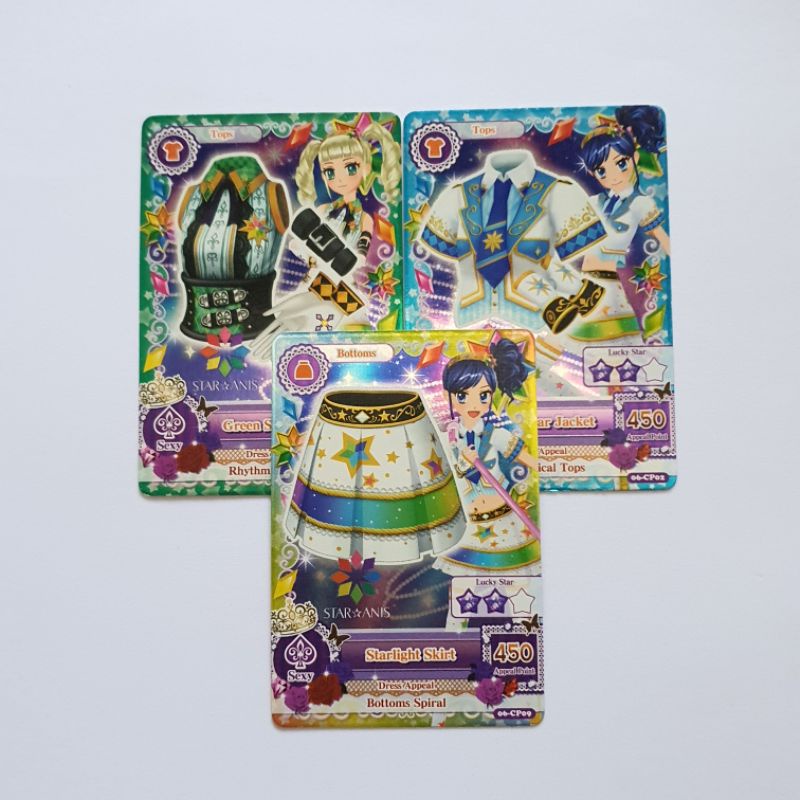 Kartu Aikatsu Campaign - Star Anis Collection Yurika Aoi Tops (Seri 6 Season 1)