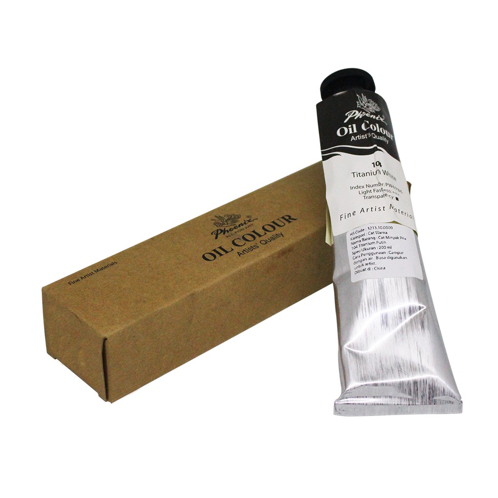 

Phoenix Cat Minyak 200ml Titanium White