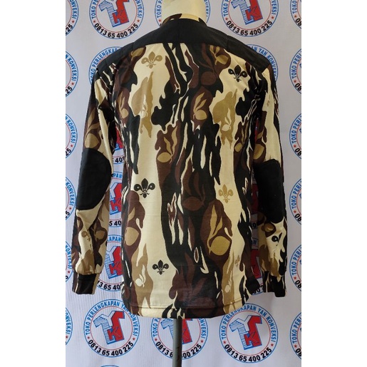 Baju Kaos Loreng Pramuka