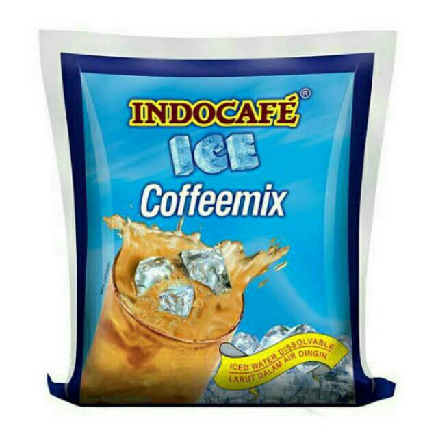 INDOCAFE COFFEEMIX  INDOCAFE ICE COFFEEMIX  ISI 30 PIECE GINSENG JAHE GINGER