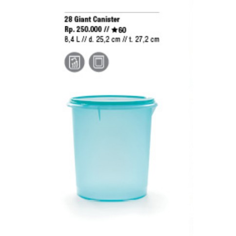 TUPPERWARE GIANT CANISTER