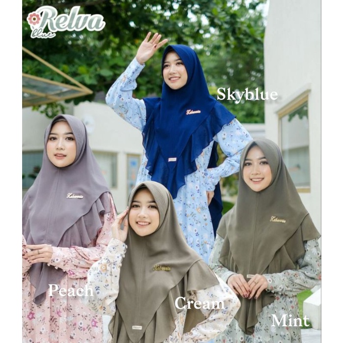 HIJAB INSTAN KHIMAR RELVA ORIGINAL ZABANNIA