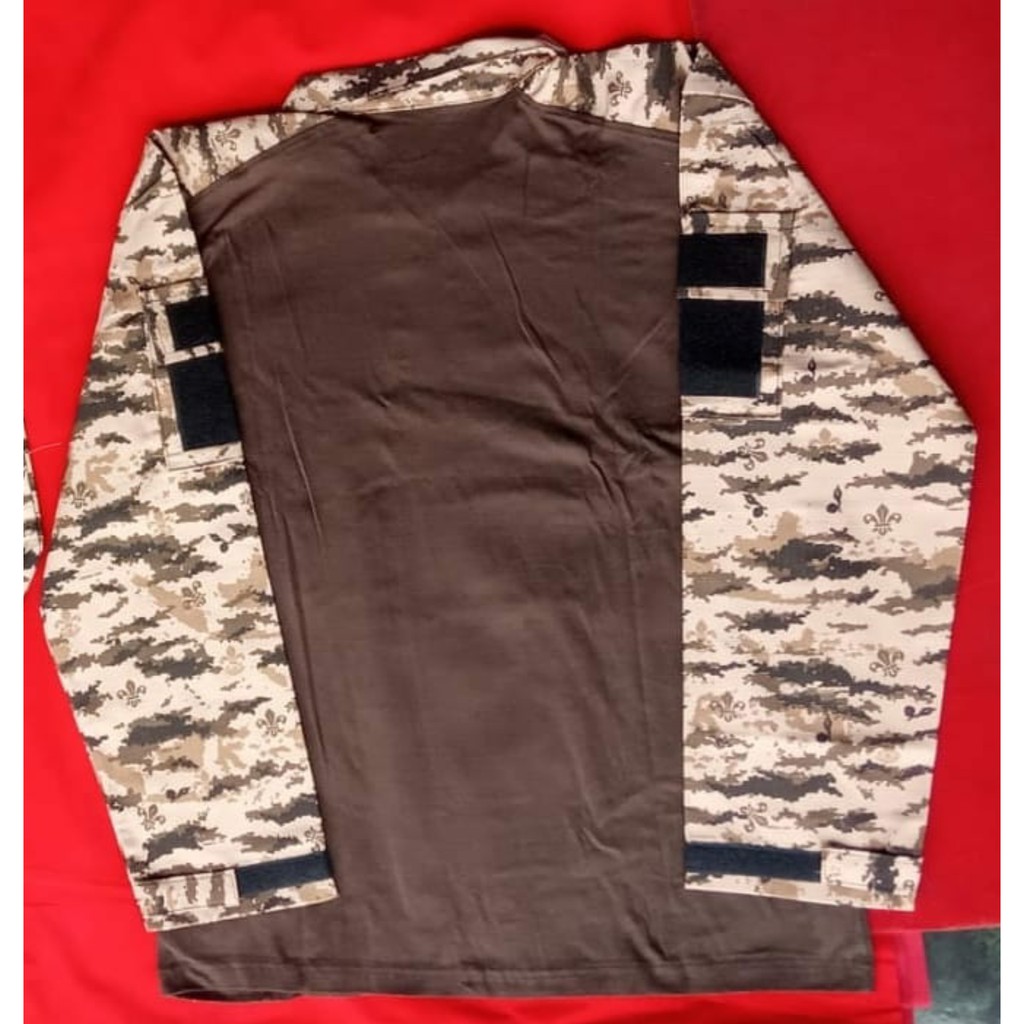 KAOS MILITER - Kaos Tactical - Kaos BDU Loreng - Kaos Army - Kaos Lapangan