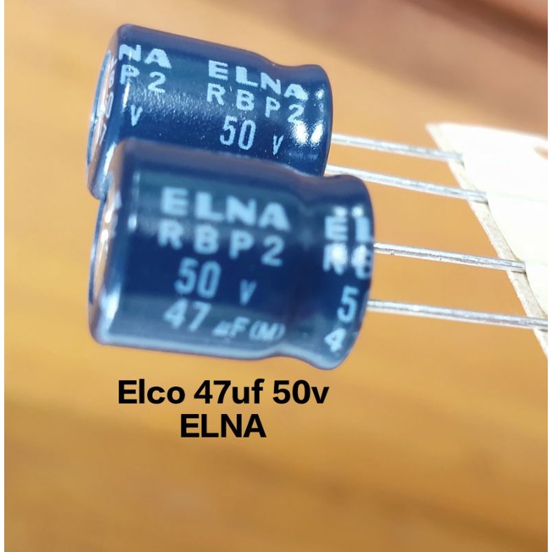 Elco 47uf 50v ELNA