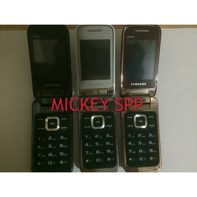 HP SAMSUNG LIPAT GT-C3592 DUAL SIM C3592 HP SAMSUNG FLIP