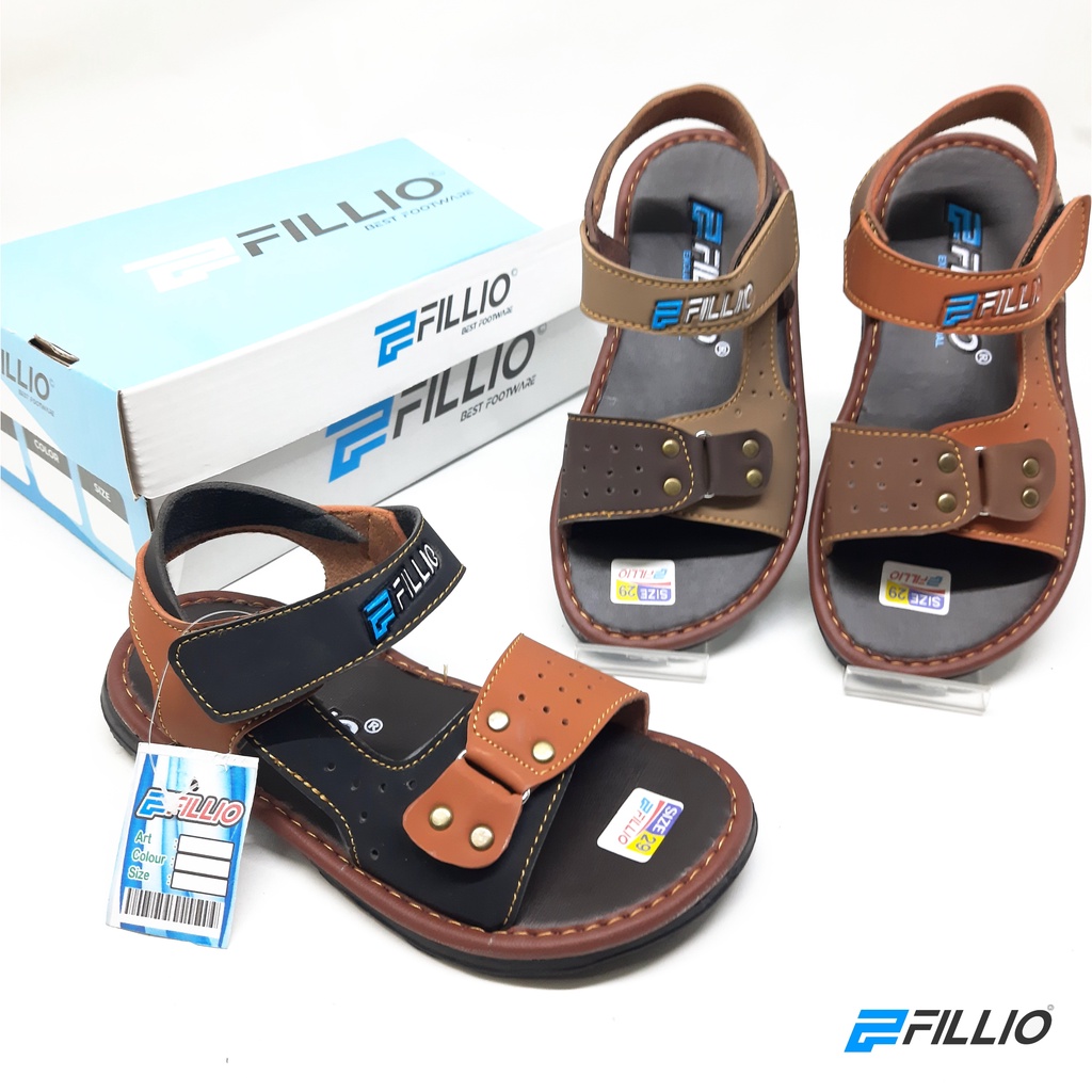 SANDAL ANAK COWOK FILLIO ORIGINAL TERBARU KS01 MURAH ELEGAN