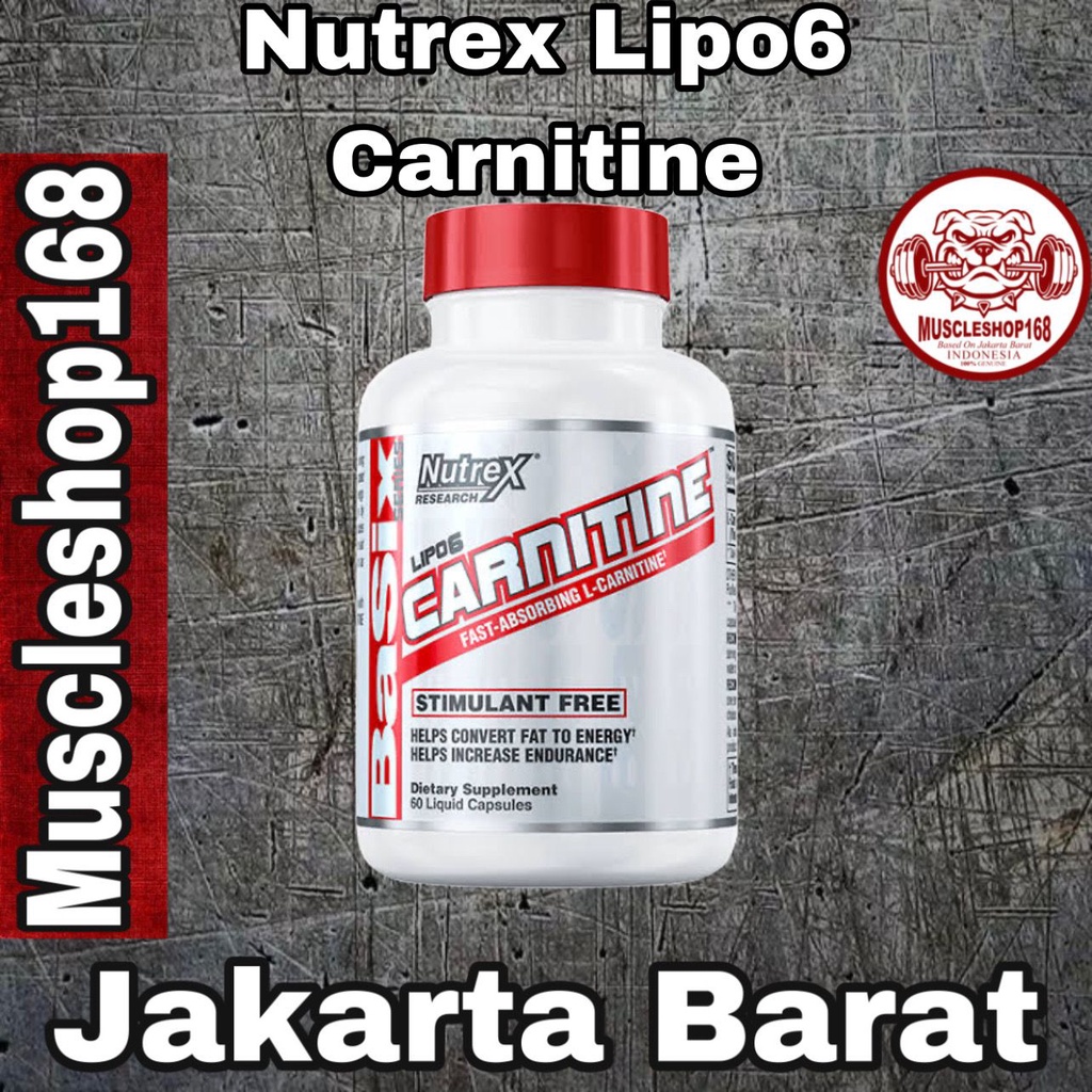 Nutrex Lipo 6 Carnitine L Carnitine 120 Caps L-Carnitine