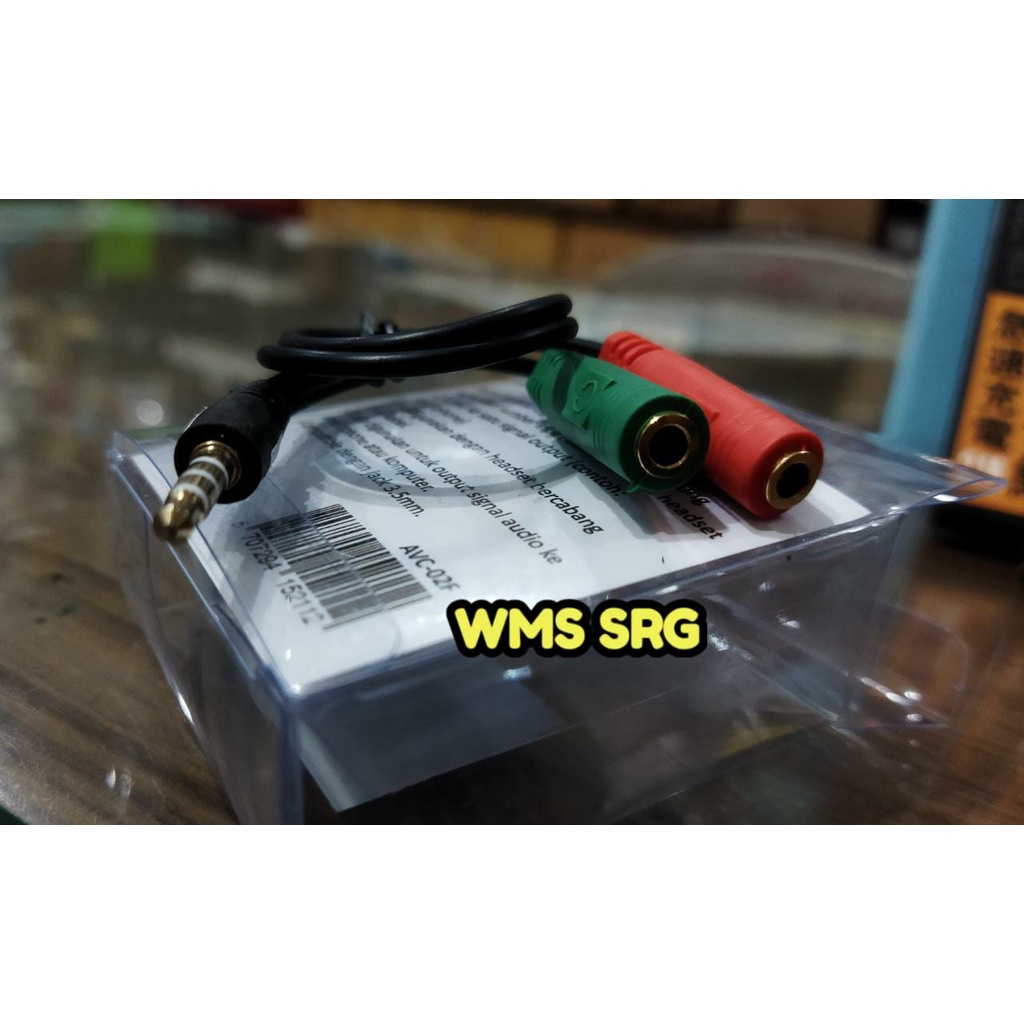 Kabel jack 3.5m to mic / audio AVC-02F five star