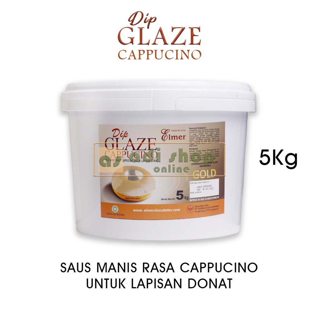 

ELMER DIP GLAZE CAPPUCINO 5 Kg