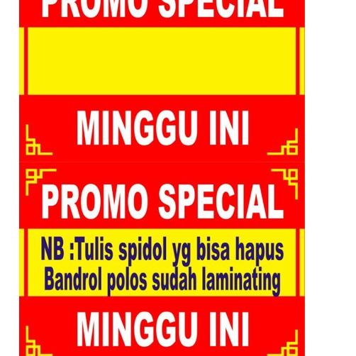 

Hemat Banget--BANDROL POLOS TULISAN BISA DIHAPUS KARENA SUDAH LAMINATING DAN TULIS PAKE SPIDOL SNOWMAN
