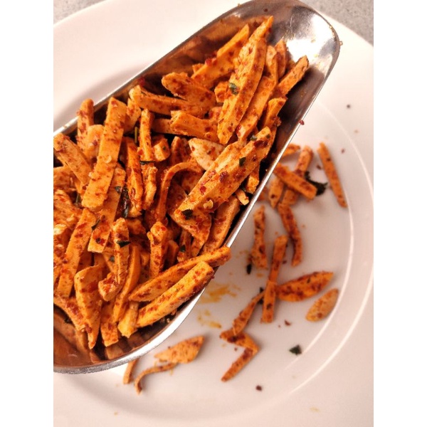 

Basreng daun jeruk pedas/original 100gr