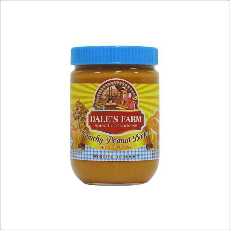 

Dale’s Farm Crunchy Peanut Butter – Selai Kacang 500gr