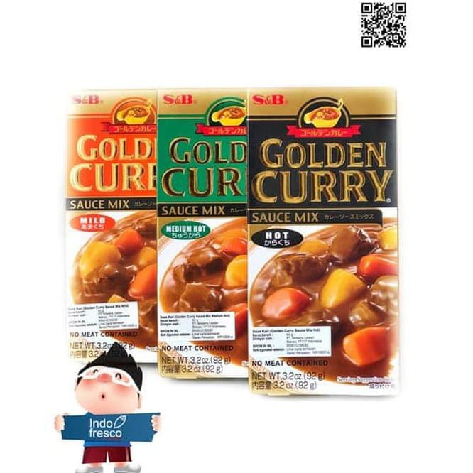 

DI91 S&B GOLDEN CURRY SAUCE MIX/ SAUS KARI - 100G - MEDIUM QY53