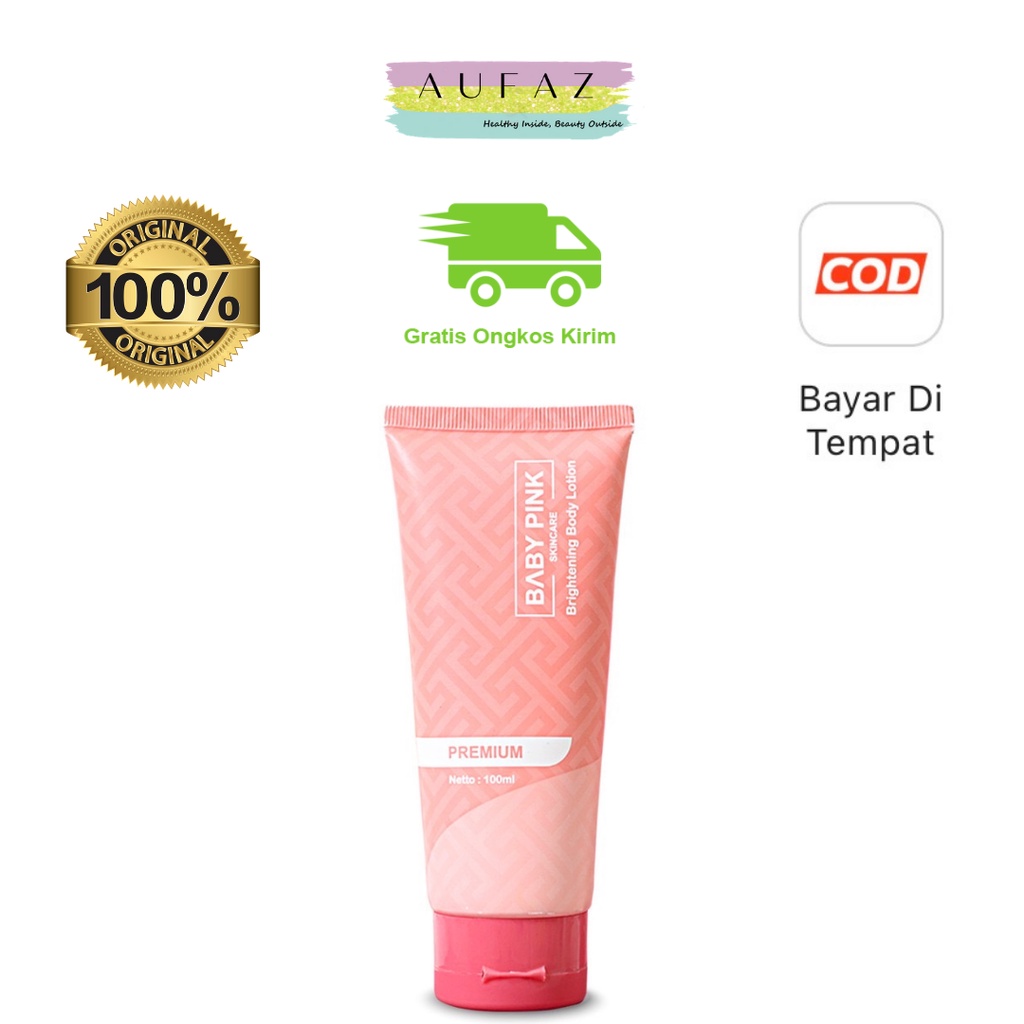 Babypink Skincare Brightening Body Lotion Baby Pink Original Whitening Babypinkskincare BPOM Bodylot
